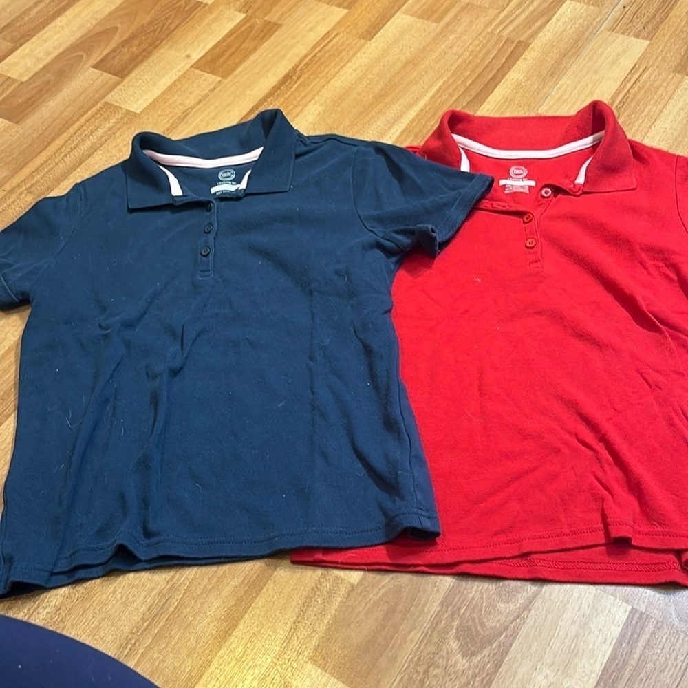 Two wonder nation polos XXL size 18